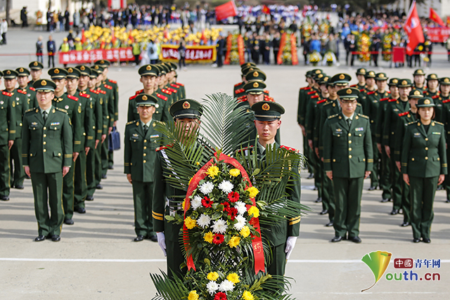 家国清明忆忠魂——武警甘肃总队官兵祭奠缅怀革命先烈