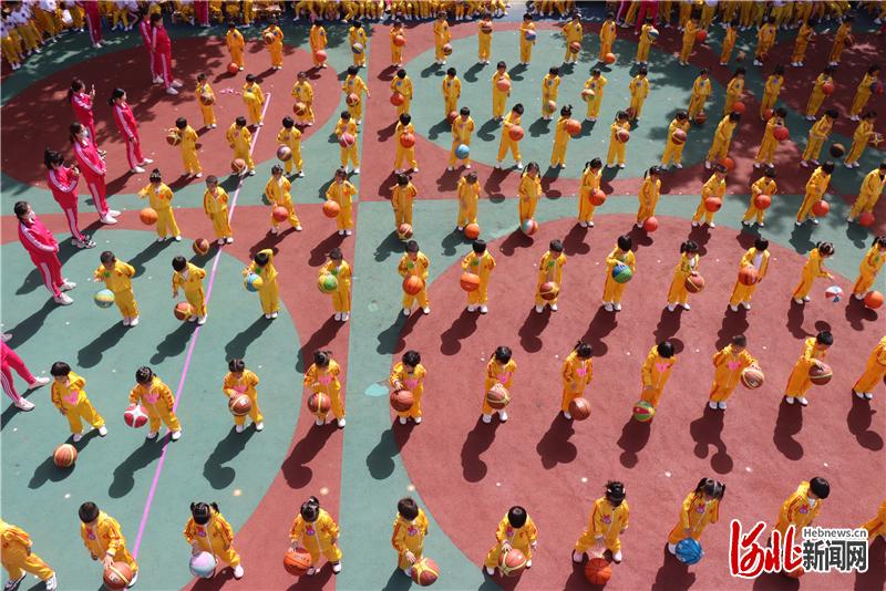 河北邢台:快乐运动,健康成长