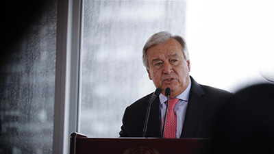 古特雷斯呼吁国际社会采取行动避免阿富汗经济崩溃