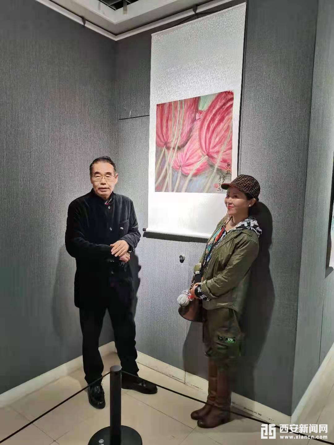 传承长安画派 李荣绘画精品展西安举行