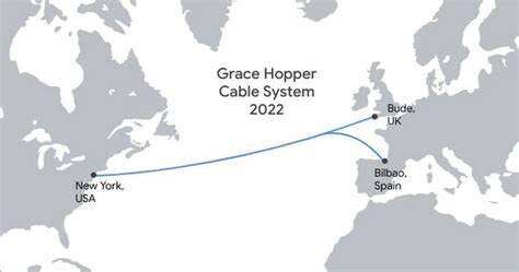 谷歌投建的Grace Hopper海缆系统拟于2022年投运