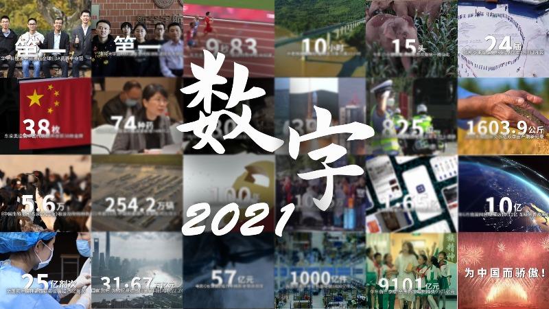 这些数字，记录我们的2021