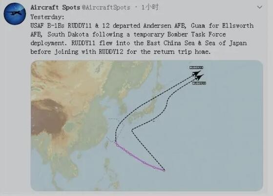 美轰炸机这样的举动难道不是“彩排”攻击中国？