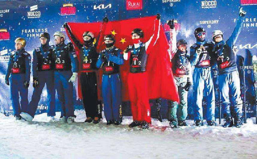 中国雪上运动队连拿冠军 备战冬奥显实力