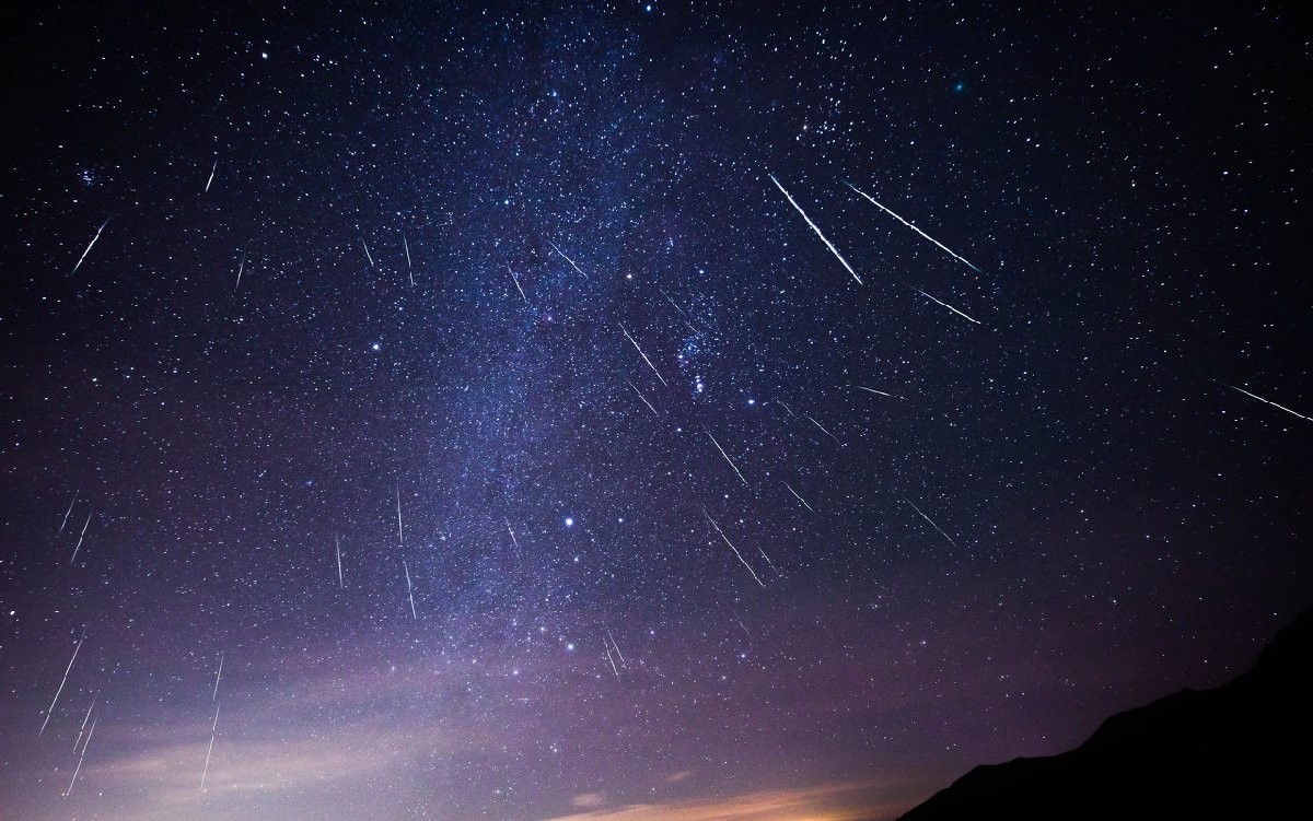 本年度星空压轴大赏上演 双子座流星雨观赏地图看哪里能看到
