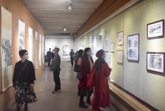 美术教育结硕果！高剑父纪念馆美术教育师生作品展开幕