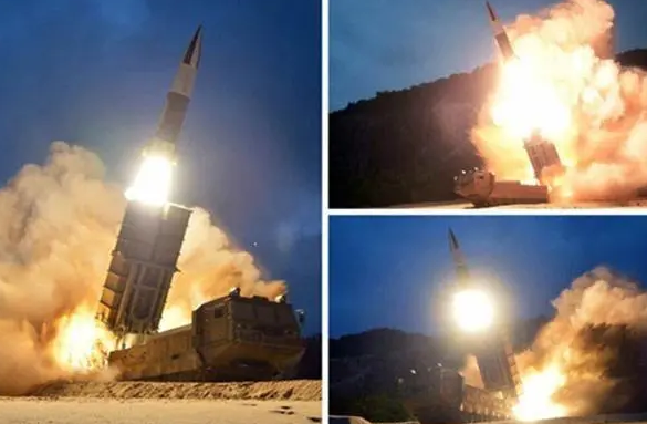 朝中社：朝鲜宣布成功进行战术导弹试射