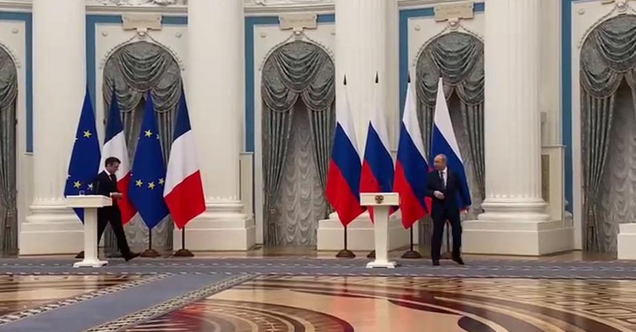 俄法总统会晤 双方认可解决乌克兰问题需落实明斯克协议
