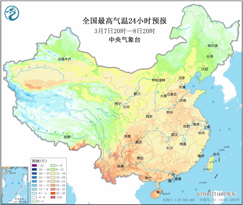 穿越式升温！我国从南到北一键开启大回暖进程