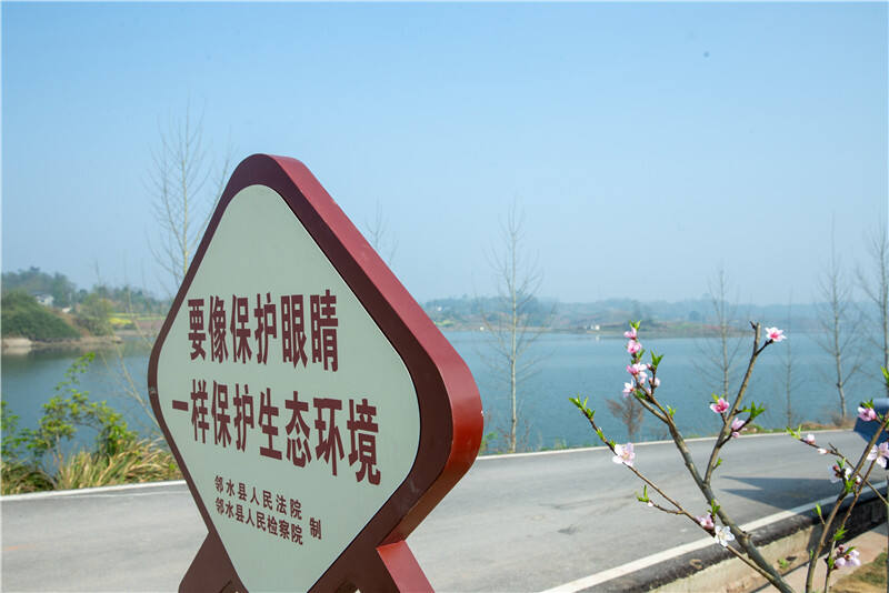 广安首个生态修复实践基地在让水湖湿地公园正式落成
