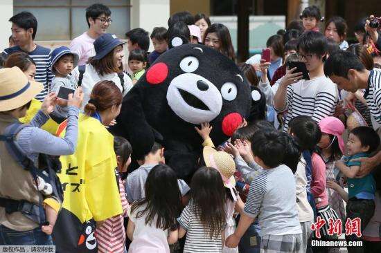 日本吉祥物“熊本熊”商品累计销售额超1万亿日元