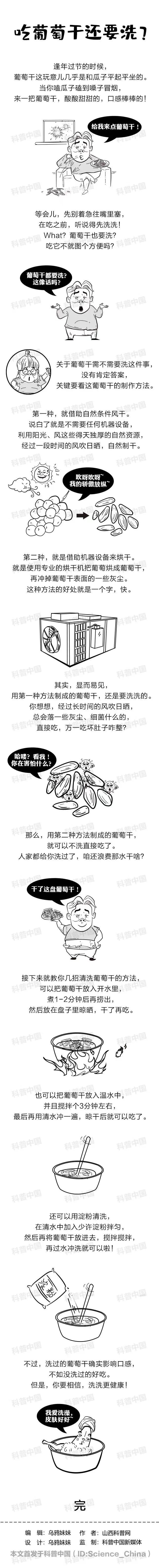 葡萄干吃之前要清洗吗？原来这么多年都吃错了