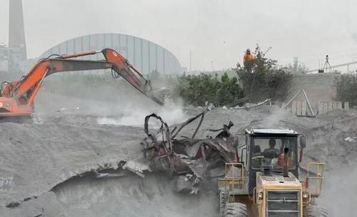 山西晋中粉煤灰仓倾倒事故救援结束 事故共造成3人遇难