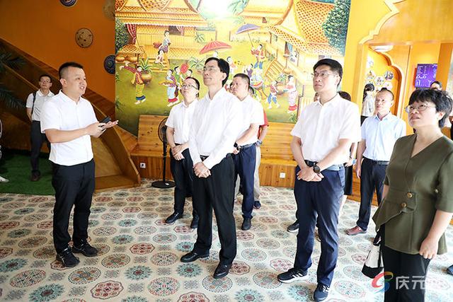 浙江省外办调研组来庆调研