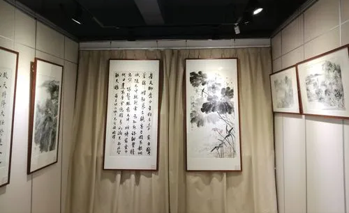 《山河永定名家书画作品展》在京开幕