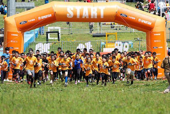 斯巴达勇士儿童赛全国总决赛拉开暑期运动季大幕