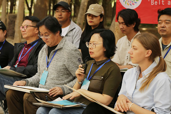 “一带一路”青春使者弘扬丝路精神：“中外青年艺术家甘肃对话”活动纪实