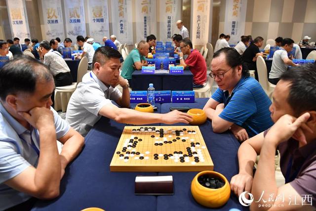 高清图：江西省名人围棋团体赛落幕