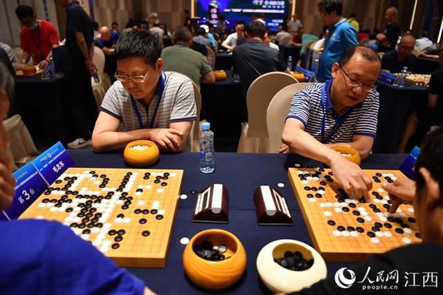 高清图：江西省名人围棋团体赛落幕