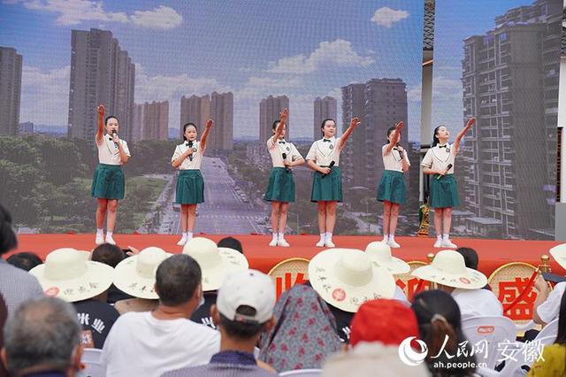 稻花“霭里”说丰年 安徽南陵丰收节正式启动