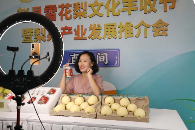 河北赵县:梨果飘香庆丰收