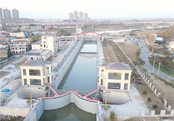 中建筑港三公司滁河汊河船闸重建工程建设纪实