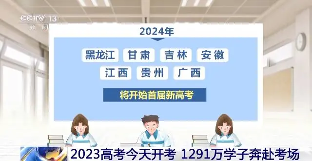 2023高考今天开考 14个省份采用新高考模式