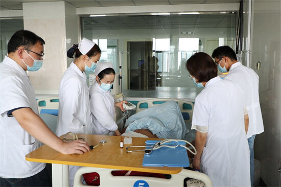 阜阳市第五人民医院开展2023年医院感染暴发应急处置演练