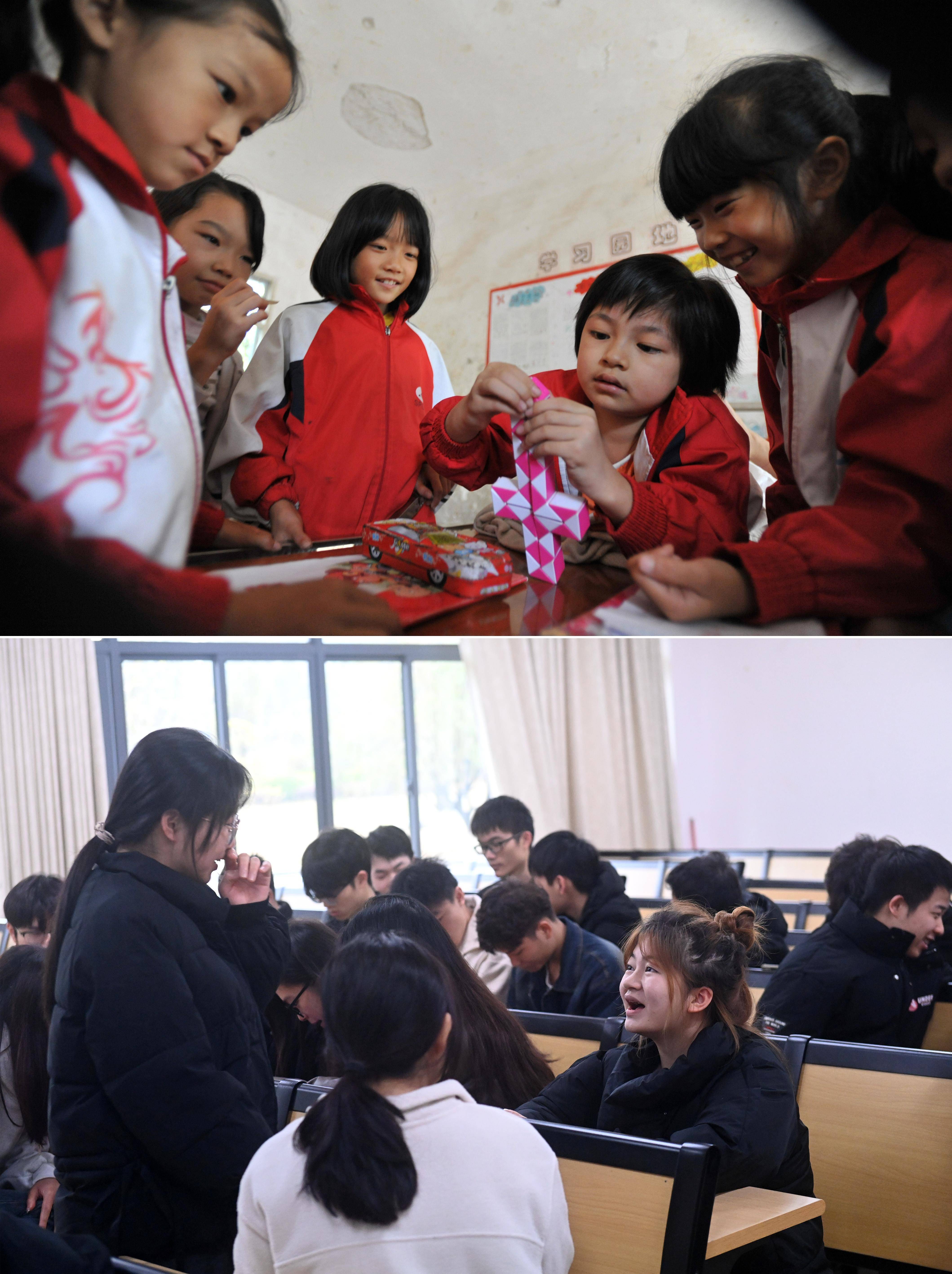 那个趴在床上听课的小女孩已圆大学梦