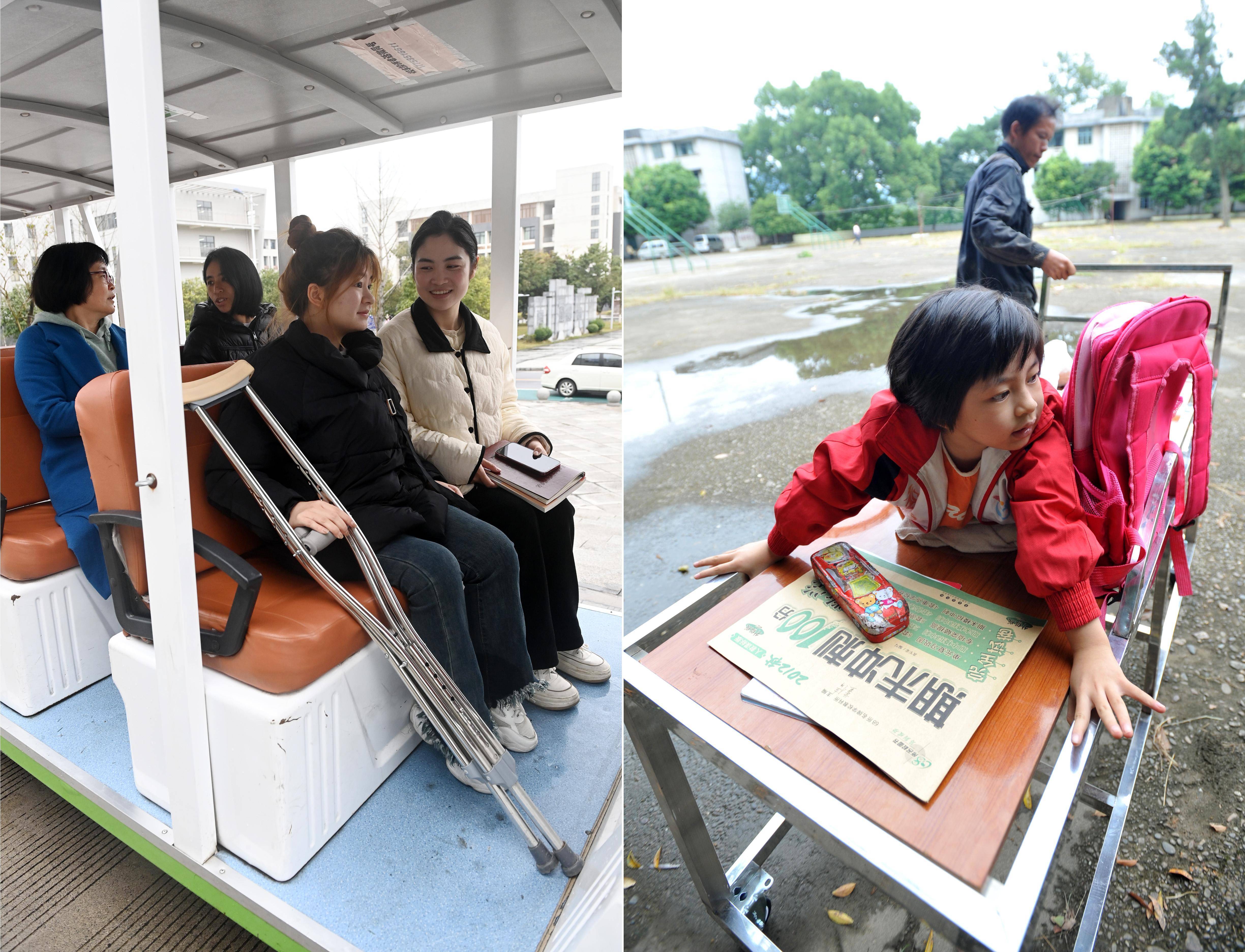 那个趴在床上听课的小女孩已圆大学梦