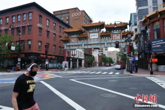 重启中的华盛顿唐人街。 <a target='_blank' data-cke-saved-href='http://www.chinanews.com/' href='http://www.chinanews.com/'><p align=